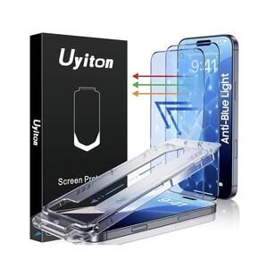 Uyiton Compatible with iPhone 16 Pro Max Screen Protector Clear(Blue Light)